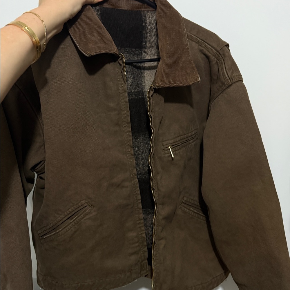 Elwood Brown Petrol Jacket